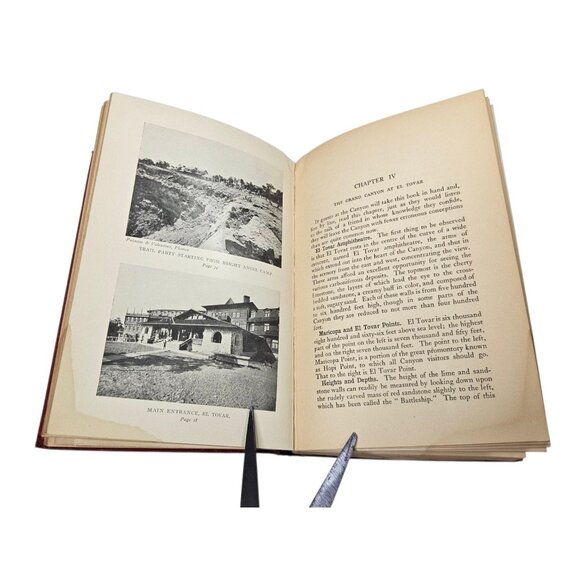 The Grand Canyon of Arizona How To See It 1910 Hardcover George Wharton James - Picture 11 of 16